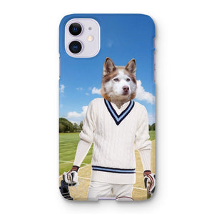 The Cricket Prodigy: Custom Pet Phone Case - Paw & Glory - #pet portraits# - #dog portraits# - #pet portraits uk#