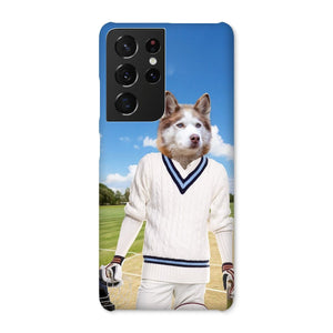 The Cricket Prodigy: Custom Pet Phone Case - Paw & Glory - #pet portraits# - #dog portraits# - #pet portraits uk#