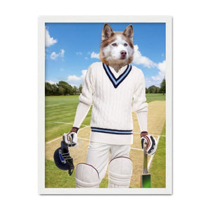 The Cricket Prodigy: Custom Pet Portrait - Paw & Glory, paw and glory, hogwarts dog houses, draw your pet portrait, pictures for pets, paintings of pets from photos, custom pet portraits south africa, pet portraits black and white, pet portraits