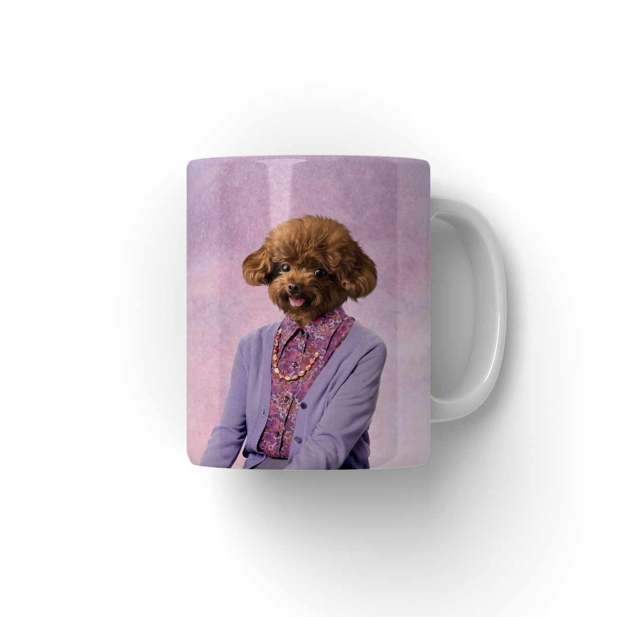 The Dot Cotton (Eastenders Inspired): Custom Pet Mug - Paw & Glory - #pet portraits# - #dog portraits# - #pet portraits uk#paw and glory, pet portraits Mug,dog travel mug, coffee mugs gift, custom designed mugs, picture of mugs, pet mug