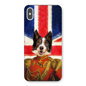 The Duke British Flag Edition: Custom Pet Phone Case - Paw & Glory - #pet portraits# - #dog portraits# - #pet portraits uk#
