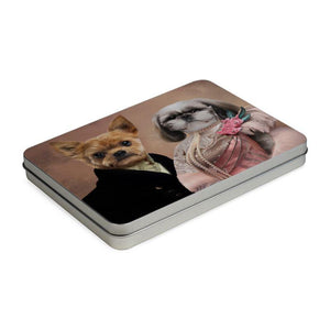 The Earl & His Fur Lady: Custom Pet Puzzle - Paw & Glory - #pet portraits# - #dog portraits# - #pet portraits uk#paw & glory, pet portraits Puzzle,dressed up dog pictures, cute dog paintings, puzzle pet portraits, dogs dressed as humans art, dog and owner picture