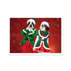 The Elves: Custom Pet Portrait - Paw & Glory, pawandglory, in home pet photography, paintings of pets from photos, in home pet photography, pictures for pets, hogwarts dog houses, cat picture painting, pet portrait