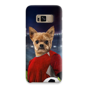The Football Player: Custom Pet Phone Case - Paw & Glory - paw and glory, personalised cat phone case, personalised iphone 11 case dogs, phone case dog, personalised puppy phone case, personalised cat phone case, personalised dog phone case, Pet Portrait phone case,