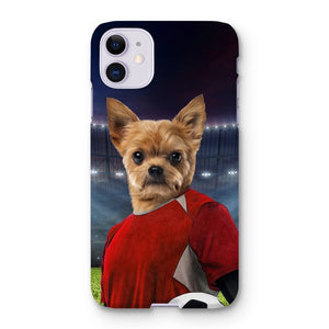 The Football Player: Custom Pet Phone Case - Paw & Glory - #pet portraits# - #dog portraits# - #pet portraits uk#