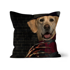 The Freddie: Custom Pet Cushion - Paw & Glory - #pet portraits# - #dog portraits# - #pet portraits uk#paw & glory, custom pet portrait pillow,pillow personalized, pet face pillows, dog photo on pillow, pet custom pillow, pillows with dogs picture