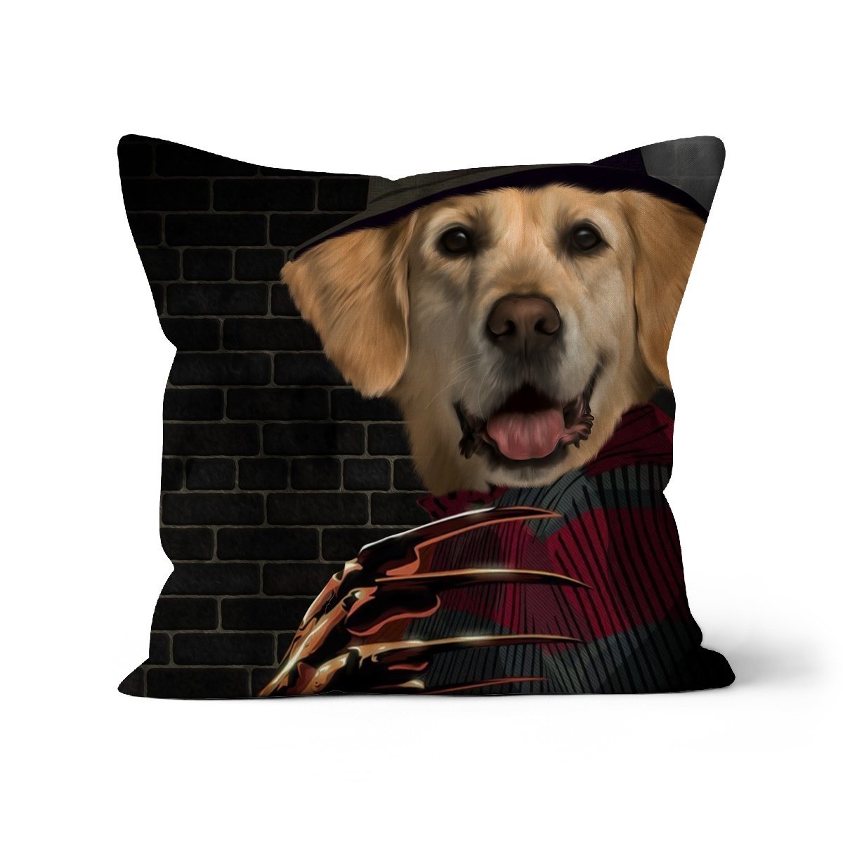 The Freddie: Custom Pet Cushion - Paw & Glory - #pet portraits# - #dog portraits# - #pet portraits uk#paw and glory, pet portraits cushion,pet custom pillow, personalised dog pillows, dog pillow cases, pillow with dogs face, pillow custom, dog photo on pillow