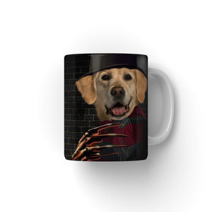 The Freddie: Custom Pet Mug - Paw & Glory - #pet portraits# - #dog portraits# - #pet portraits uk#paw & glory, custom pet portrait Mug,dog in a mug, mug for dog, design your own coffee mug, cute dog mugs, personalised animal mugs