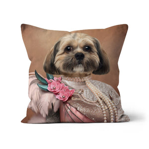 The Fur Lady: Custom Pet Throw Pillow - Paw & Glory - #pet portraits# - #dog portraits# - #pet portraits uk#paw and glory, pet portraits cushion,my pet pillow, dog memory pillow, photo pet pillow, pillow custom, pup pillows
