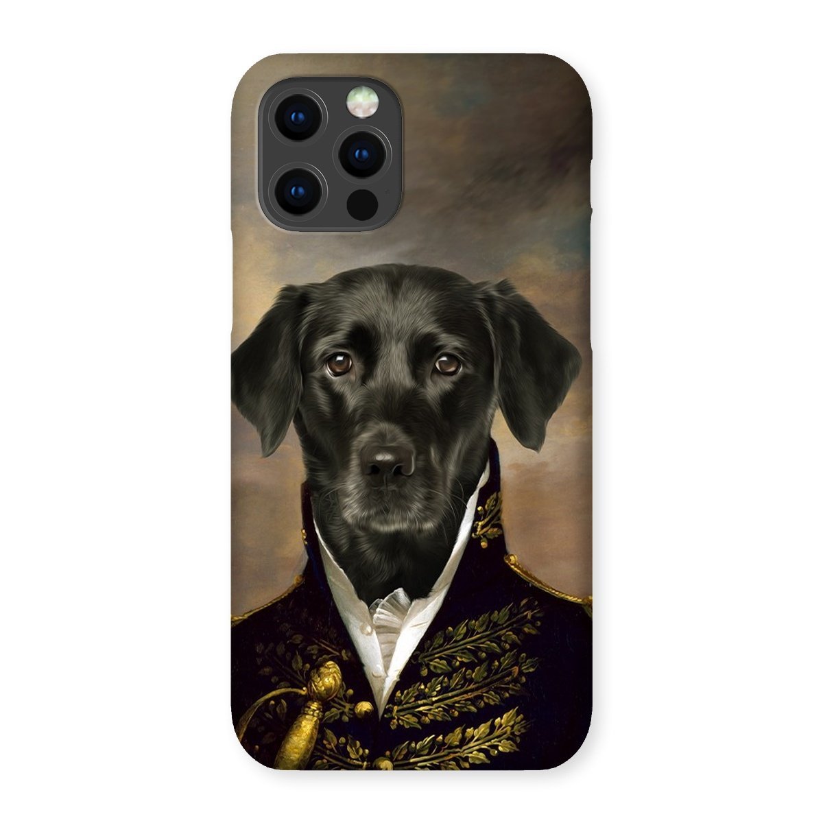 The General: Custom Pet Phone Case - Paw & Glory - pawandglory, phone case dog, personalized puppy phone case, puppy phone case, dog phone case custom, pet phone case, Pet Portraits phone case,
