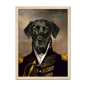 The General: Custom Pet Portrait - Paw & Glory, pawandglory, pet portraits leeds, custom pet paintings, original pet portraits, best dog paintings, the general portrait, dog canvas art, pet portraits