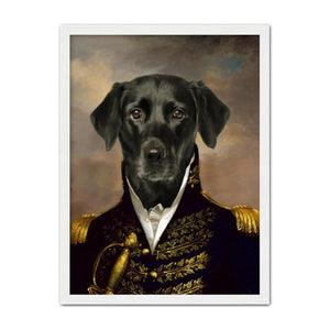 The General: Custom Pet Portrait - Paw & Glory, paw and glory, best dog paintings, dog and couple portrait, pet photo clothing, drawing dog portraits, digital pet paintings, dog portraits admiral, pet portrait