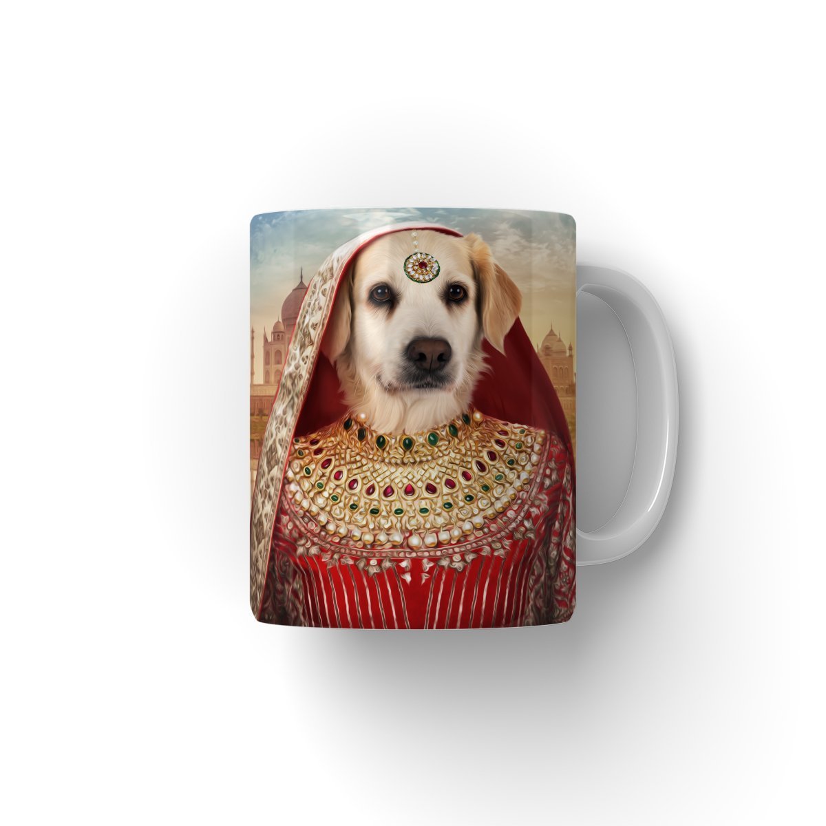 The Indian Rani: Custom Pet Mug - Paw & Glory - #pet portraits# - #dog portraits# - #pet portraits uk#paw and glory, custom pet portrait Mug,photo in coffee mug, printing picture on mug, custom made mug, personalised pet mugs, dog lover mugs