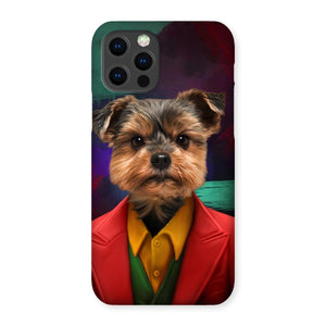 The Joker: Custom Pet Phone Case - Paw & Glory - paw and glory, personalised cat phone case, personalised dog phone case, phone case dog, custom dog phone case, personalised pet phone case, Pet Portrait phone case,
