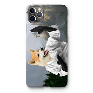 The Karate Master: Custom Pet Phone Case - Paw & Glory - #pet portraits# - #dog portraits# - #pet portraits uk#
