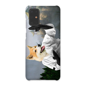The Karate Master: Custom Pet Phone Case - Paw & Glory - paw and glory, life is better with a dog phone case, dog and owner phone case, dog phone case custom, dog and owner phone case, custom dog phone case, pet art phone case, Pet Portrait phone case,