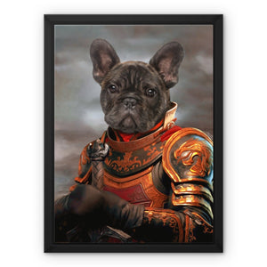 The Knight: Custom Pet Canvas - Paw & Glory - #pet portraits# - #dog portraits# - #pet portraits uk#pawandglory, pet art canvas,pet on a canvas, the pet on canvas reviews, canvas of pet, custom pet canvas art, your pet on canvas