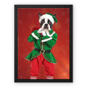 The Male Elf: Custom Pet Canvas - Paw & Glory - #pet portraits# - #dog portraits# - #pet portraits uk#pawandglory, pet art canvas,personalized dog canvas, canvas of my dog, personalized dog canvas print, custom canvas dog prints, custom pet canvas portraits