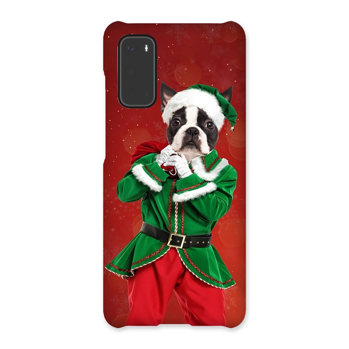 The Male Elf: Custom Pet Phone Case - Paw & Glory - paw and glory, personalised puppy phone case, dog and owner phone case, dog portrait phone case, personalised cat phone case, puppy phone case, phone case dog, Pet Portraits phone case,
