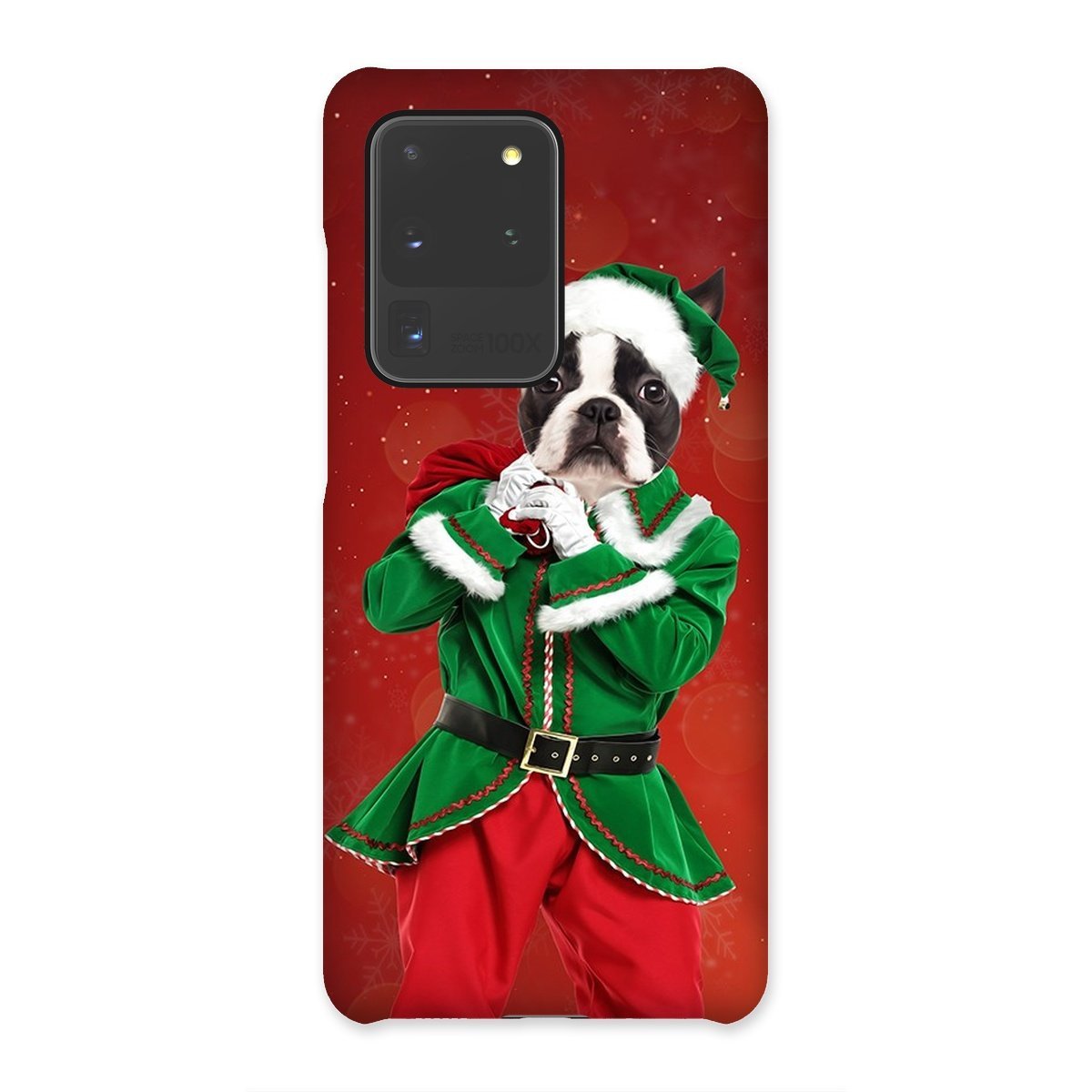 The Male Elf: Custom Pet Phone Case - Paw & Glory - paw and glory, personalised puppy phone case, dog and owner phone case, dog portrait phone case, personalised cat phone case, puppy phone case, phone case dog, Pet Portraits phone case,