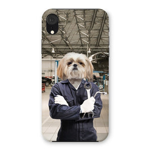 The Mechanic: Custom Pet Phone Case - Paw & Glory - #pet portraits# - #dog portraits# - #pet portraits uk#