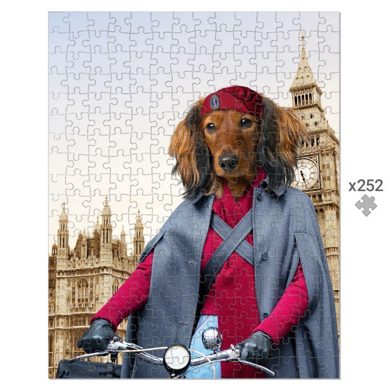 The Midwife (Call The Midwife Inspired): Custom Pet Puzzle - Paw & Glory - #pet portraits# - #dog portraits# - #pet portraits uk#paw & glory, custom pet portrait Puzzle,custom dog photo puzzle, custom cat puzzle, dog portraits with clothes, Pet gifts, Pet art