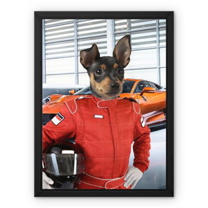 The Nascar Racer: Custom Pet Canvas - Paw & Glory - #pet portraits# - #dog portraits# - #pet portraits uk#paw and glory, custom pet portrait canvas,pet photo to canvas, dog portraits canvas, pet canvas portrait, pet canvas print, dog photo on canvas