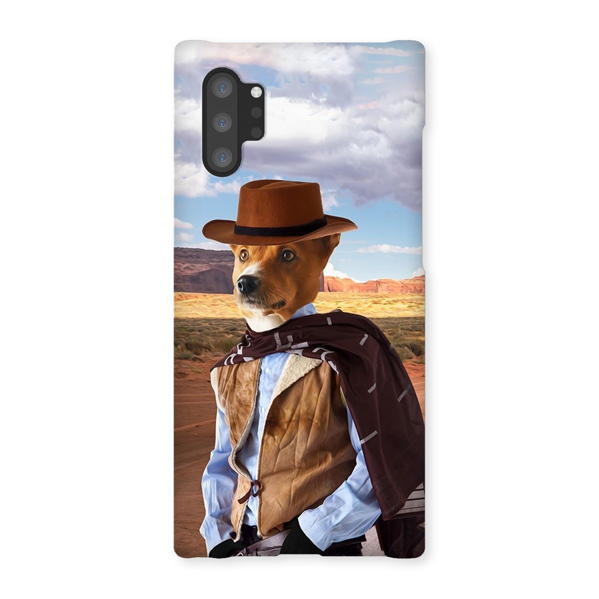 The Outlaw: Custom Pet Phone Case - Paw & Glory - paw and glory, dog mum phone case, personalized puppy phone case, pet portrait phone case, dog phone case custom, pet portrait phone case, personalised dog phone case uk, Pet Portrait phone case,