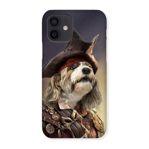 The Pirate: Custom Pet Phone Case - Paw & Glory -paw and glory, personalised dog phone case, pet portrait phone case uk, phone case dog, dog phone case custom, custom cat phone case, custom dog phone case, Pet Portraits phone case,