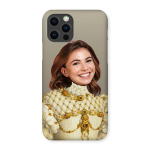 The Princess: Custom Female Phone Case - Paw & Glory - paw and glory, personalised puppy phone case, dog and owner phone case, dog portrait phone case, personalised cat phone case, puppy phone case, phone case dog, Pet Portraits phone case,