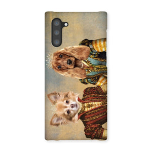 The Princesses: Custom Pet Phone Case - Paw & Glory - #pet portraits# - #dog portraits# - #pet portraits uk#pet oil paintings, oil paint pet portraits, custom pet oil painting, pet photo, custom dog, Pet portraits, Purr and mutt