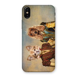 The Princesses: Custom Pet Phone Case - Paw & Glory - #pet portraits# - #dog portraits# - #pet portraits uk#pet portrait from photo, dog paintings for sale, dog canvas prints, pet portraits, puppy paintings, dog paintings from photo, custom pet, Turnerandwalker, Crown and paw