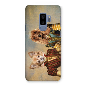 The Princesses: Custom Pet Phone Case - Paw & Glory - #pet portraits# - #dog portraits# - #pet portraits uk#portrait pets, painting of pet, paw print medals, pet picture frames, dog and cat portraits, pet portrait art, crown and paw, west and willow, westandwillow