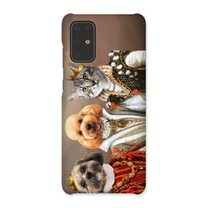 The Queens: Custom Pet Phone Case - Paw & Glory - pawandglory, puppy phone case, dog mum phone case, personalised dog phone case, life is better with a dog phone case, personalised cat phone case, dog and owner phone case, Pet Portrait phone case,