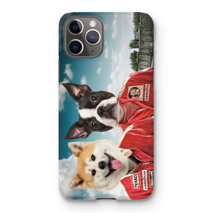 The Race Car Drivers: Custom Pet Phone Case - Paw & Glory - #pet portraits# - #dog portraits# - #pet portraits uk#