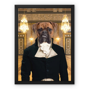 The Royal Bachelor: Custom Pet Canvas - Paw & Glory - #pet portraits# - #dog portraits# - #pet portraits uk#paw and glory, custom pet portrait canvas,custom pet canvas prints, dog pictures on canvas, dog canvas art custom, personalised cat canvas, dog wall art canvas