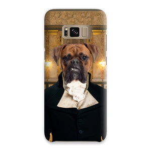 The Royal Bachelor: Custom Pet Phone Case - Paw & Glory - paw and glory, personalized dog phone case, pet phone case, personalised dog phone case uk, personalised cat phone case, dog phone case custom, personalised iphone 11 case dogs, Pet Portraits phone case,