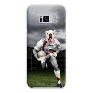 The Rugby Winger: Custom Pet Phone Case - Paw & Glory - #pet portraits# - #dog portraits# - #pet portraits uk#turn pet photos to art, pet artwork, dog paintings from photos, pet painting, personalized pet picture frames, Pet portraits, Purr and mutt