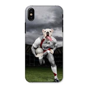 The Rugby Winger: Custom Pet Phone Case - Paw & Glory - #pet portraits# - #dog portraits# - #pet portraits uk#painted portraits of dogs, portraits pets, portrait of your pet, portrait of your dog, pet photo studio, pet portraits, purrandmutt, crown and paw