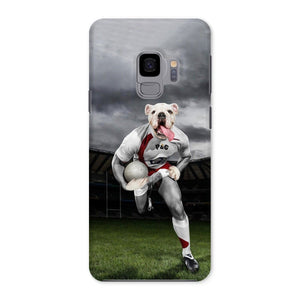 The Rugby Winger: Custom Pet Phone Case - Paw & Glory - #pet portraits# - #dog portraits# - #pet portraits uk#dog portrait paintings, pet portraits from photos, pet portraits painted, custom dog paintings, pet photos on canvas, Pet portraits, Purrandmutt, hattieandhugo