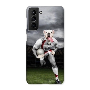 The Rugby Winger: Custom Pet Phone Case - Paw & Glory - #pet portraits# - #dog portraits# - #pet portraits uk#pet oil paintings, oil paint pet portraits, custom pet oil painting, pet photo, custom dog, Pet portraits, Purr and mutt
