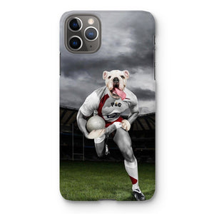 The Rugby Winger: Custom Pet Phone Case - Paw & Glory - #pet portraits# - #dog portraits# - #pet portraits uk#pet portrait from photo, dog paintings for sale, dog canvas prints, pet portraits, puppy paintings, dog paintings from photo, custom pet, Turnerandwalker, Crown and paw