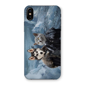 The Rulers (GOT Inspired): Custom Pet Phone Case - Paw & Glory - #pet portraits# - #dog portraits# - #pet portraits uk#pet oil paintings, oil paint pet portraits, custom pet oil painting, pet photo, custom dog, Pet portraits, Purr and mutt