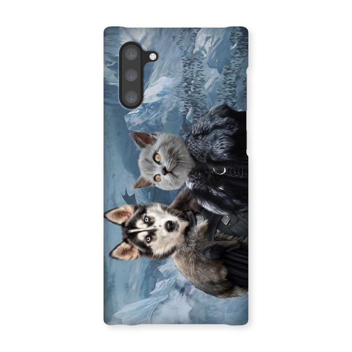 The Rulers (GOT Inspired): Custom Pet Phone Case - Paw & Glory - paw and glory, dog portrait phone case, personalised puppy phone case, personalised cat phone case, pet art phone case uk, dog and owner phone case, dog and owner phone case, Pet Portrait phone case,