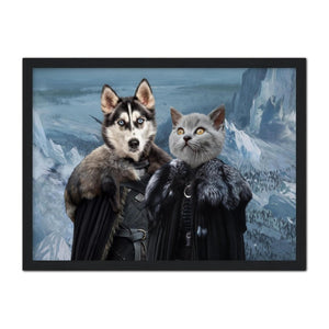 The Rulers (GOT Inspired): Custom Pet Portrait - Paw & Glory, pawandglory, nasa dog portrait, pet portraits leeds, pictures for pets, pet portrait admiral, dog portraits as humans, in home pet photography, pet portraits