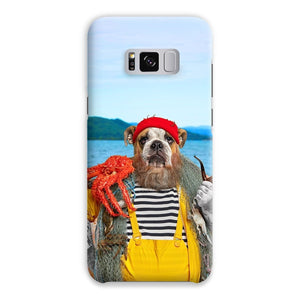 The Sailor: Custom Pet Phone Case - Paw & Glory - #pet portraits# - #dog portraits# - #pet portraits uk#portrait pets, painting of pet, paw print medals, pet picture frames, dog and cat portraits, pet portrait art, crown and paw, west and willow, westandwillow