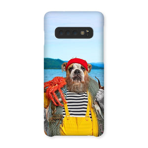 The Sailor: Custom Pet Phone Case - Paw & Glory - #pet portraits# - #dog portraits# - #pet portraits uk#dog photo art, fine art pet portraits, custom pet portrait, custom dog portrait, dog canvas wall art, Pet portraits, Purr and mutt  Turnerandwalker