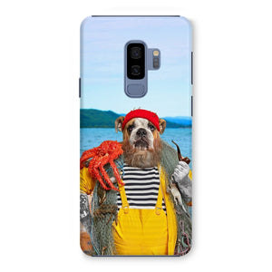 The Sailor: Custom Pet Phone Case - Paw & Glory - #pet portraits# - #dog portraits# - #pet portraits uk#pet portrait painters, portrait pet, paintings dogs, dogs portraits, dog portraits, Pet portraits