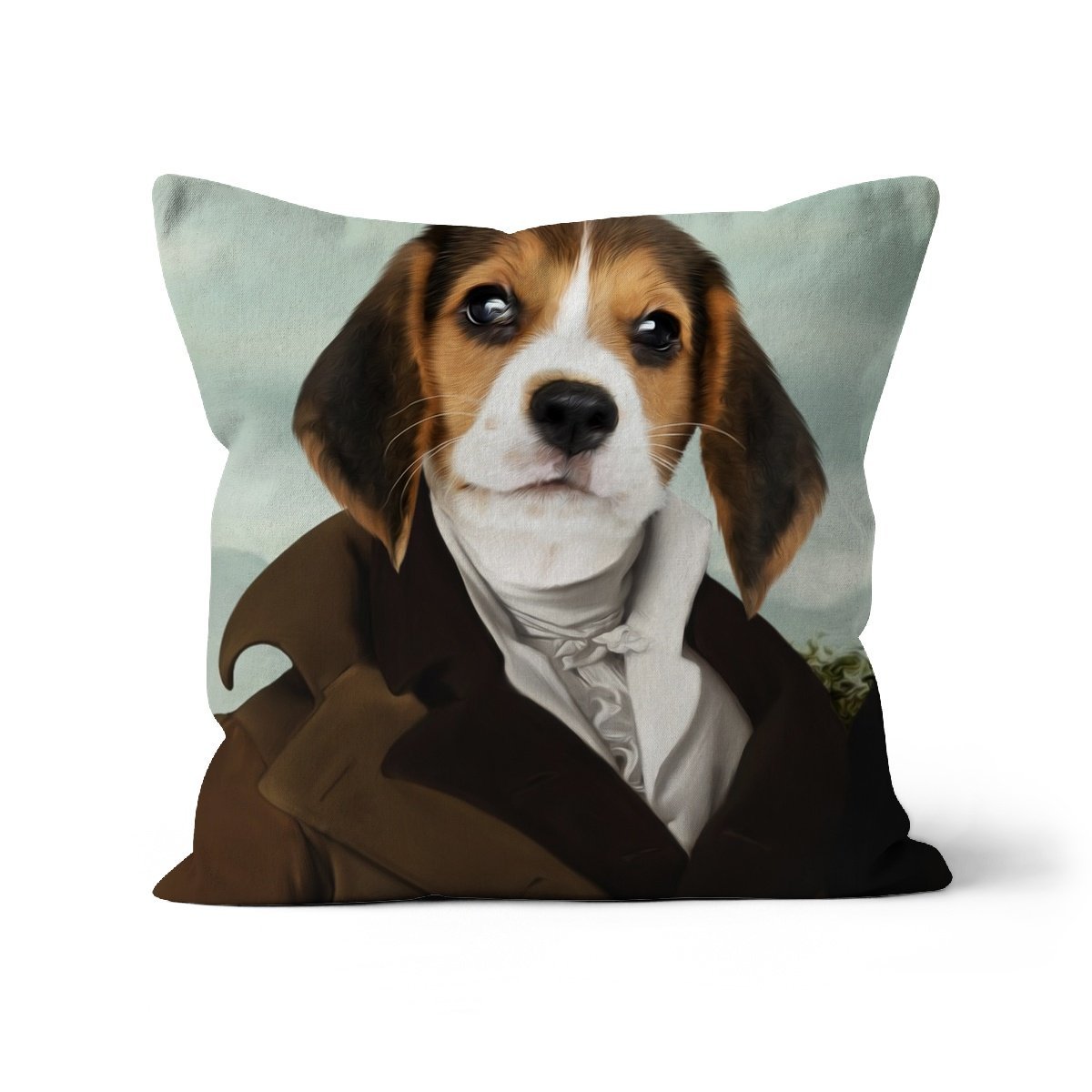 The Scholar: Custom Pet Throw Pillow - Paw & Glory - #pet portraits# - #dog portraits# - #pet portraits uk#paw and glory, pet portraits cushion,custom pillow of your pet, dog personalized pillow, custom pillow cover, dog shaped pillows, dog pillows personalized