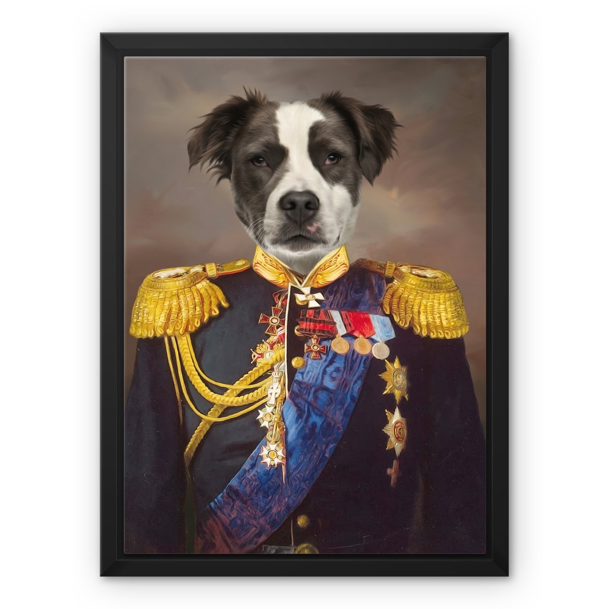 The Seasoned Sargent: Custom Pet Canvas - Paw & Glory - #pet portraits# - #dog portraits# - #pet portraits uk#paw & glory, pet portraits canvas,dog canvas personalized, dog canvas bag, canvas of your pet, pet canvas art, custom pet canvas portraits